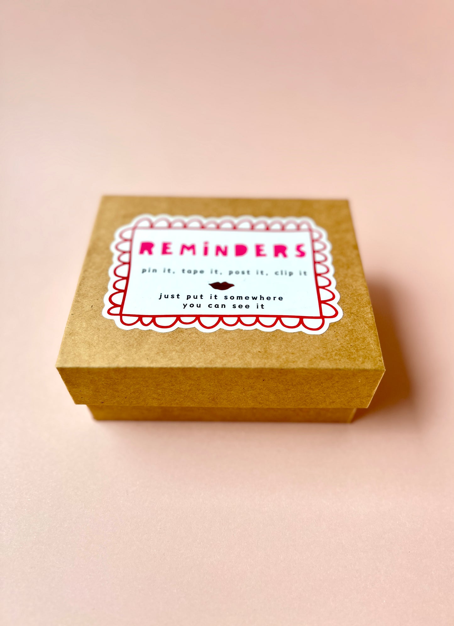 Reminder box