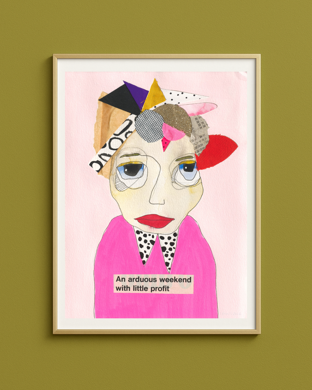 Art Print - "An arduous weekend with little profit"