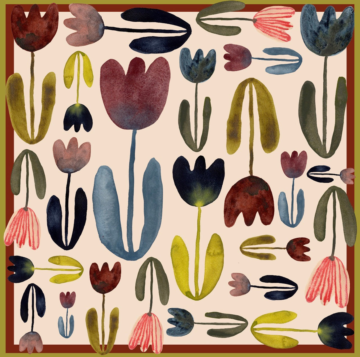 Charlotte Scarf | 90x90 cm