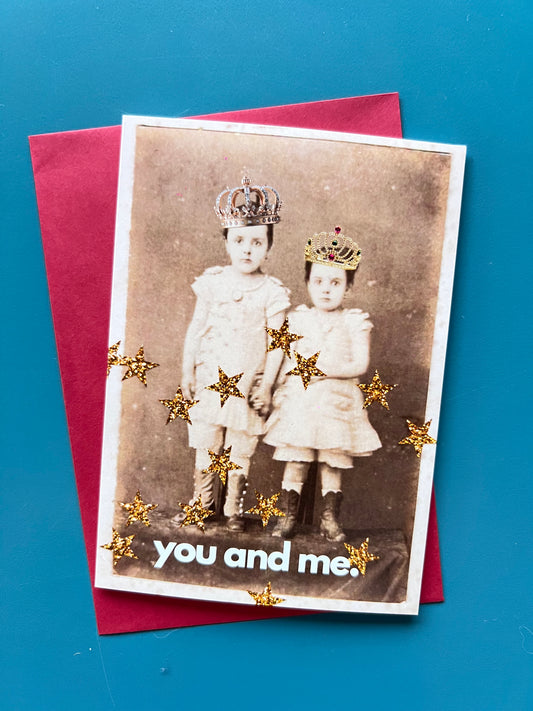 You and Me Card