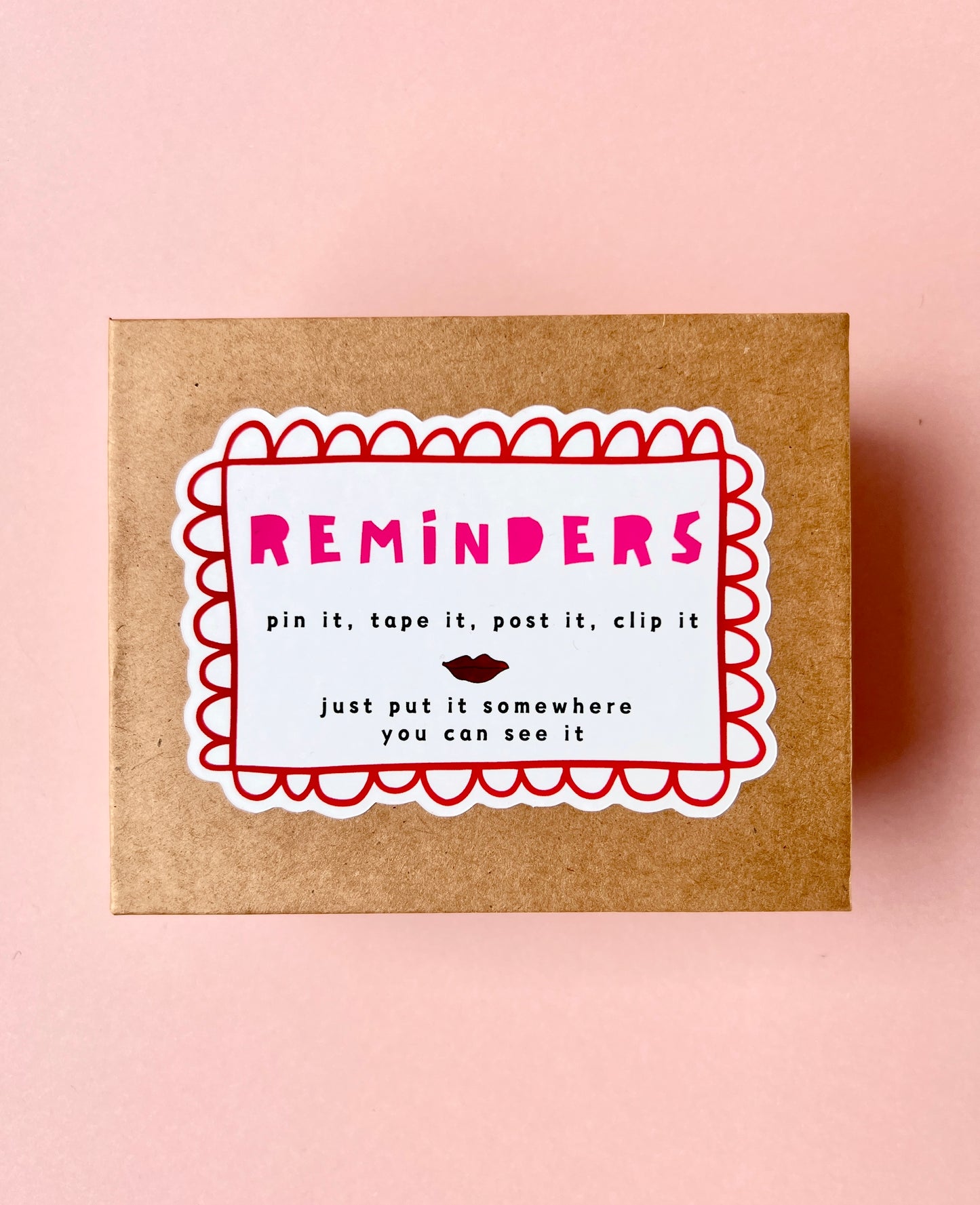 Reminder box