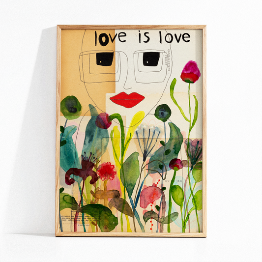 Art Print - "Love is Love"
