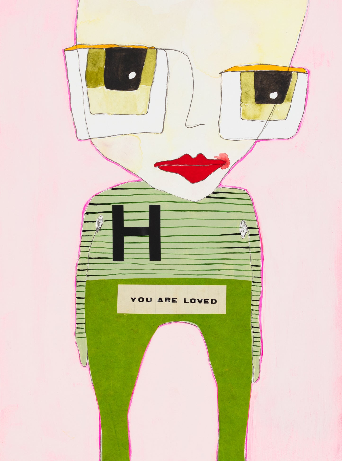 Art Print - "You are loved"